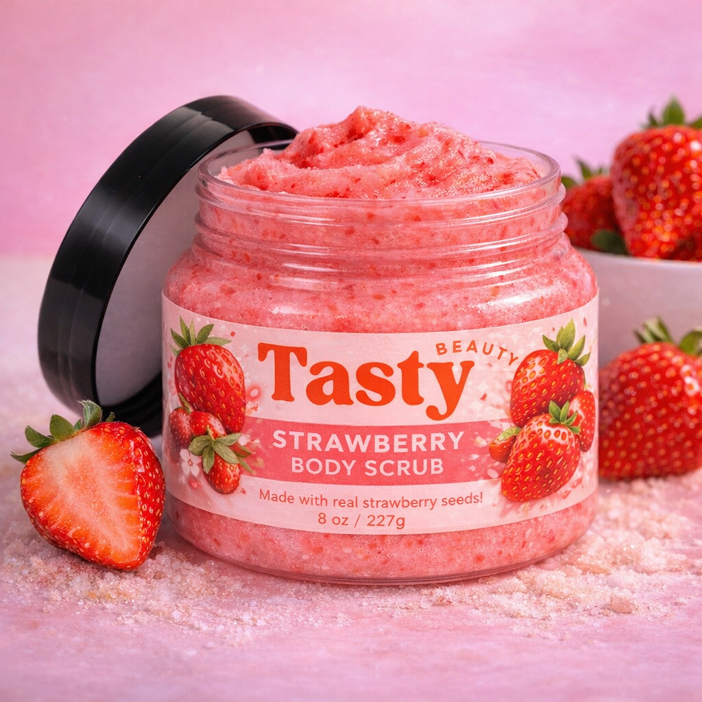 Strawberry Body Scrub 🍓